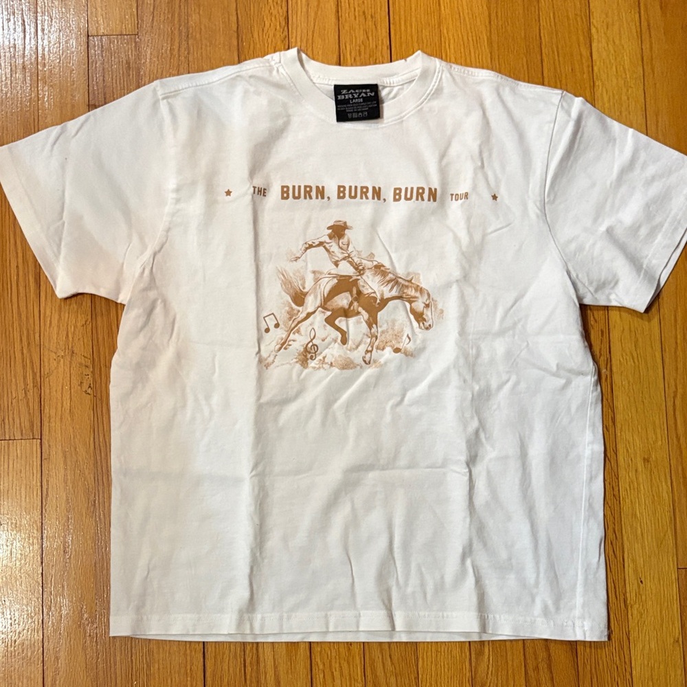 Zack Bryan Burn Tour T-shirt
